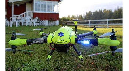 Canggih, Drone Penyelamat Orang yang Terkena Serangan Jantung
